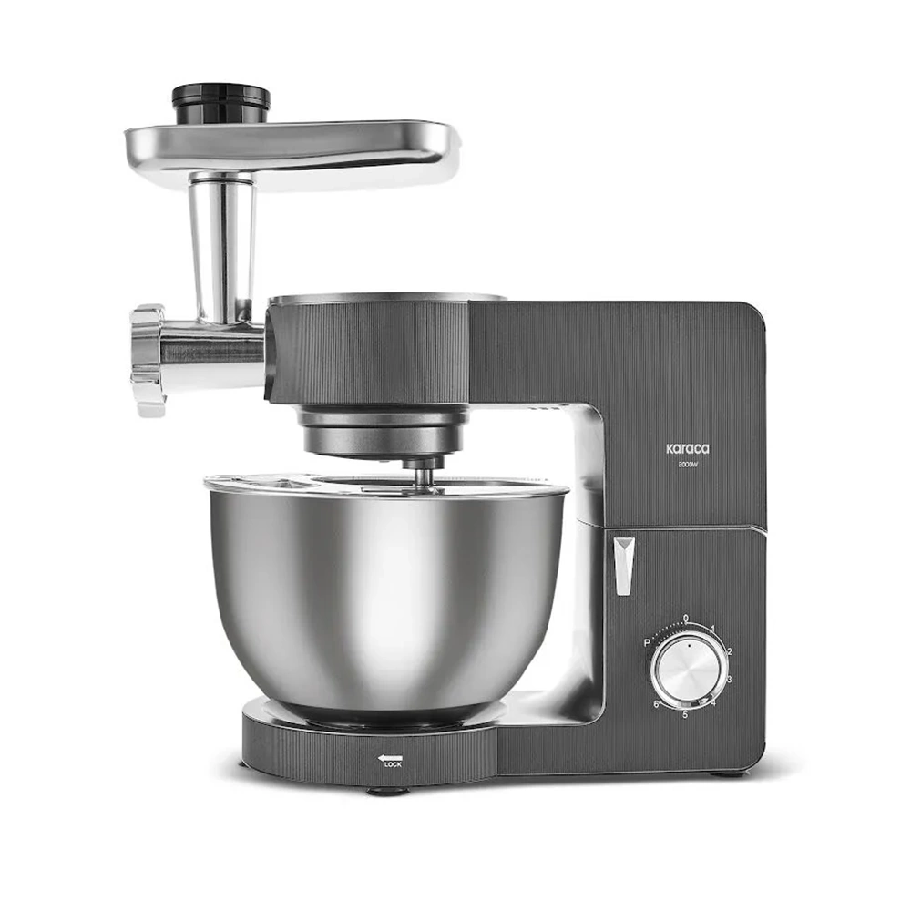 KARACA MULTICHEF ULTRA 2000W 7 LT STAND MİKSER,ANTHRACITE