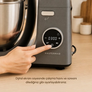 KARACA MASTERMAİD CHEF ULTRA D2000 MUTFAK ŞEFİ, GALAXY GREY
