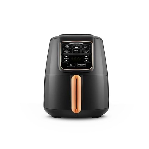KARACA AIR PRO COOK XL 2IN1 KONUŞAN AIRFRYER BLACK COPPER
