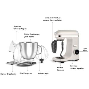 KARACA MASTERMAİD CHEF ULTRA D2000 MUTFAK ŞEFİ, STARLIGHT