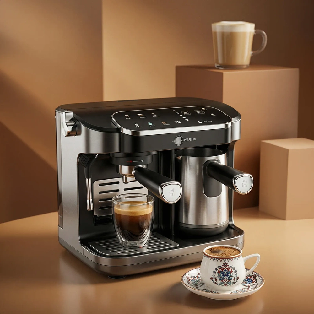 KARACA HATIR PERFETTO ESPRESSO VE TÜRK KAHVESİ MAKİNESİ