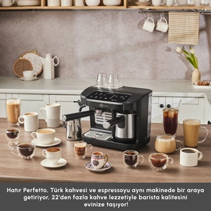 KARACA HATIR PERFETTO ESPRESSO VE TÜRK KAHVESİ MAKİNESİ